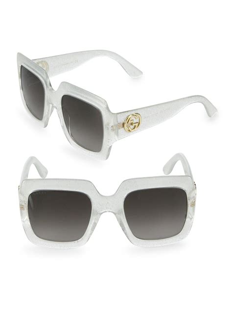 gucci glitter rim sunglasses|gucci photochromic sunglasses.